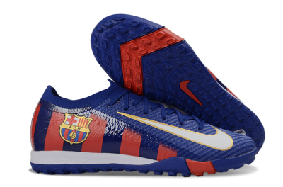 Nike Air Zoom Mercurial Vapor 16 Elite TF Artificial Turf Soccer Shoes - Blue/Crimson Red/Night Sky