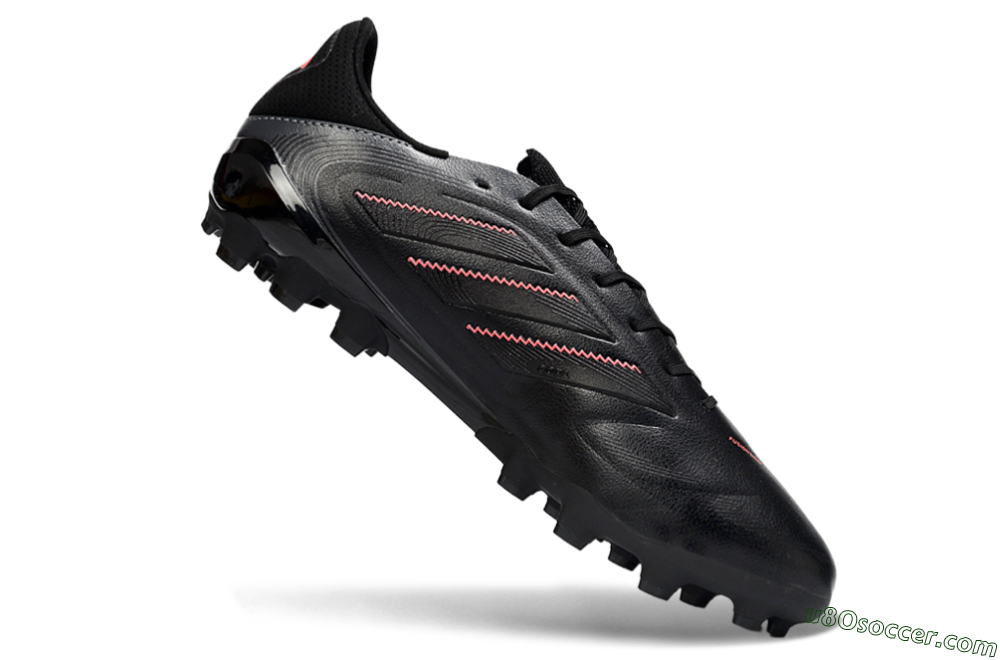 Adidas Copa Pure 3 FG Firm Ground Soccer Cleats - Black/Crimson Red/Graphite Gray 4
