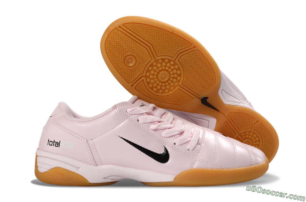 Nike Total 90 III IC Indoor & Futsal Soccer Shoes - Pink/Soft Rose/Caramel 1