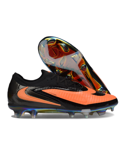 Nike Phantom 6 Elite Low FG Firm Ground Soccer Cleats - Orange/Electric Orange/Black