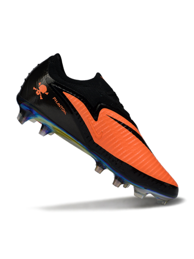 Nike Phantom 6 Elite Low FG Firm Ground Soccer Cleats - Orange/Electric Orange/Black