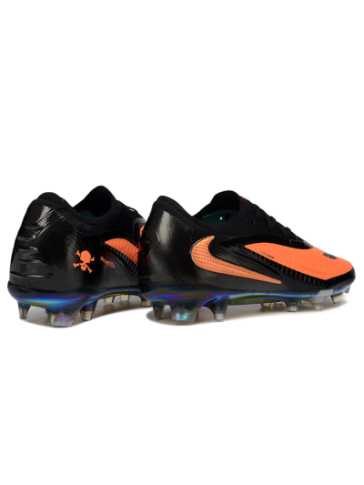 Nike Phantom 6 Elite Low FG Firm Ground Soccer Cleats - Orange/Electric Orange/Black