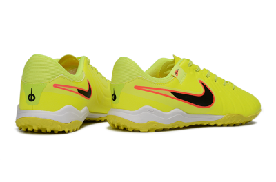 Nike Tiempo Legend 10 Academy TF Artificial Turf Soccer Shoes - Yellow/Electric Green/Hot Pink