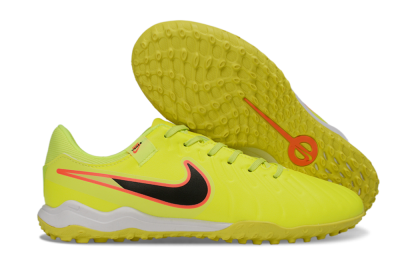 Nike Tiempo Legend 10 Academy TF Artificial Turf Soccer Shoes - Yellow/Electric Green/Hot Pink