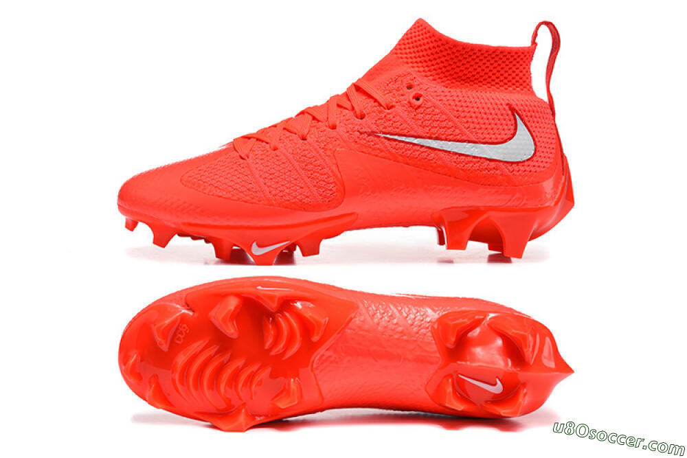 Nike Magista Obra FG Firm Ground Soccer Cleats - Red/Flame Red/Highlighter Red 0