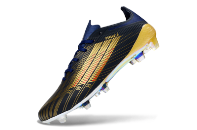 Dembélé x Adidas F50 Elite FG Firm Ground Soccer Cleats - Navy/Gold Rush/Shimmering Ocean