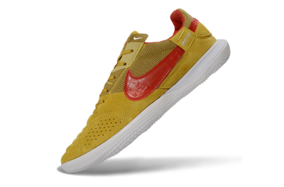 Nike Street Gato IC Indoor & Futsal Soccer Shoes - Yellow/Solar Yellow/Crimson Red