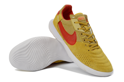 Nike Street Gato IC Indoor & Futsal Soccer Shoes - Yellow/Solar Yellow/Crimson Red
