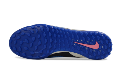 Nike Phantom 6 Elite High TF Artificial Turf Soccer Shoes - Blue/Electric Blue/Fuchsia Pink