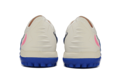 Nike Phantom 6 Elite Low TF Artificial Turf Soccer Shoes - Blue/Electric Blue/Soft Pink