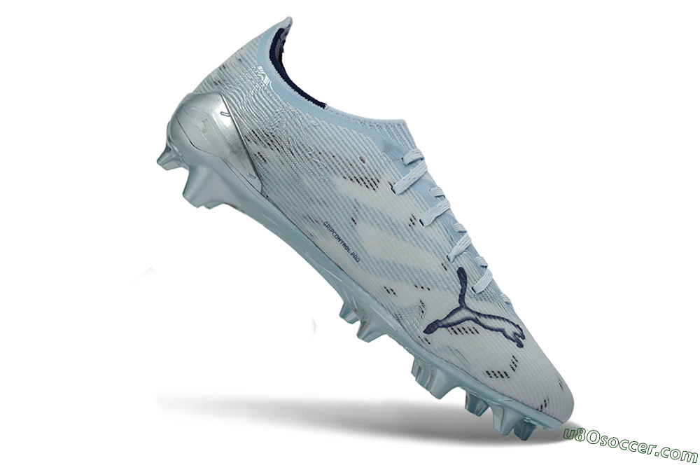 Puma Ultra 5 Ultimate FG Firm Ground Soccer Cleats - Sky/Ice Blue/Silver 4