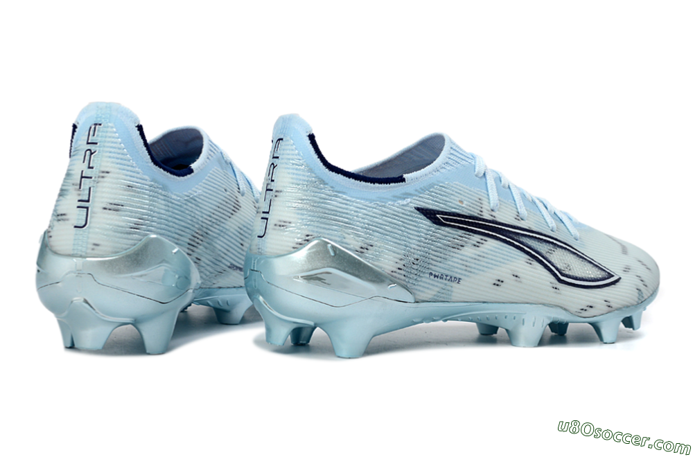 Puma Ultra 5 Ultimate FG Firm Ground Soccer Cleats - Sky/Ice Blue/Silver 6