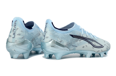 Puma Ultra 5 Ultimate FG Firm Ground Soccer Cleats - Sky/Ice Blue/Silver