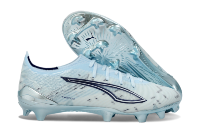 Puma Ultra 5 Ultimate FG Firm Ground Soccer Cleats - Sky/Ice Blue/Silver