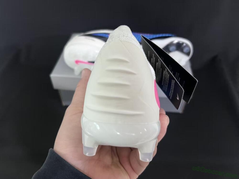 Nike Phantom 6 Elite Low FG Firm Ground Soccer Cleats - Blue/Electric Blue/Fierce Pink