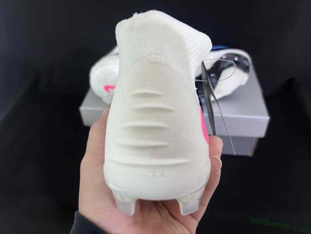 Nike Phantom 6 Elite High FG Firm Ground Soccer Cleats - Blue/Electric Blue/Neon Pink