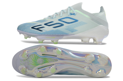 Adidas F50 Lightstrike Pro Elite FG Firm Ground Soccer Cleats - LightBlue/IcyBlue/CrystalGreen
