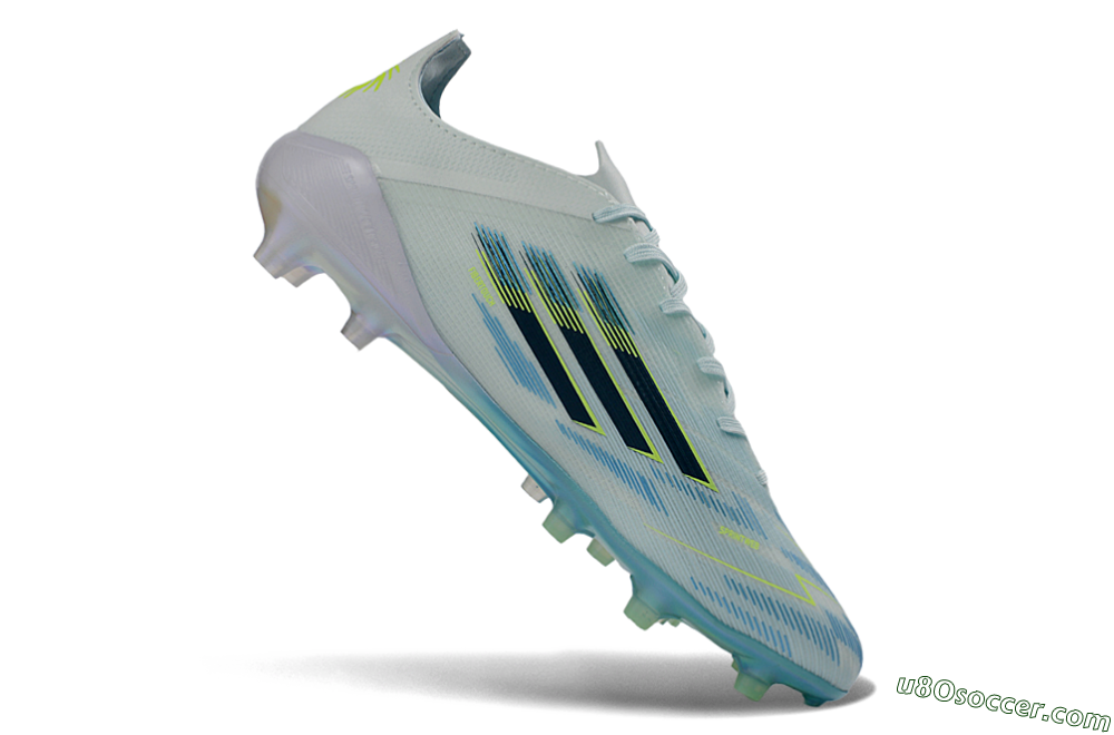 Adidas F50 Elite FG Firm Ground Soccer Cleats - Blue/Frosty Blue/Pearly White 4