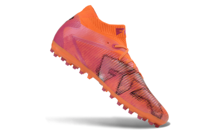 Puma Future 8 Ultimate MG Multi Ground Soccer Cleats - Orange/Vibrant Coral/Hot Pink