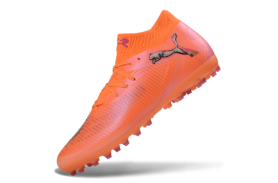 Puma Future 8 Ultimate MG Multi Ground Soccer Cleats - Orange/Vibrant Coral/Hot Pink