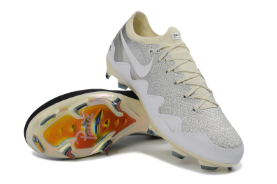 Patta x Nike Air Zoom Mercurial Vapor 16 Elite FG Firm Ground Soccer Cleats - Black/Silver/White