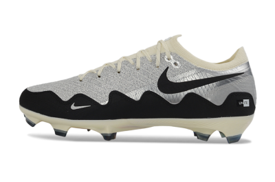 Patta x Nike Air Zoom Mercurial Vapor 16 Elite FG Firm Ground Soccer Cleats - Black/Silver/White