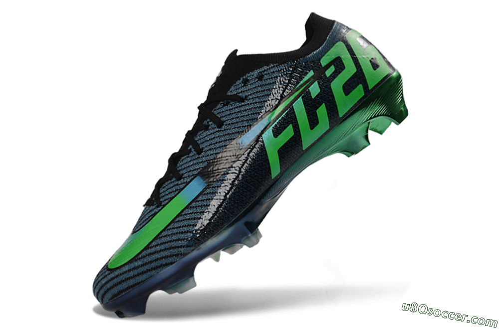 EAFC x Nike Air Zoom Mercurial Vapor 16 Elite FG Firm Ground Soccer Cleats - Black/Green Glow/Frosted Shadow 5