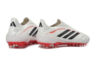 Adidas Copa Pure 4 FG Firm Ground Soccer Cleats - White/Crimson/Black