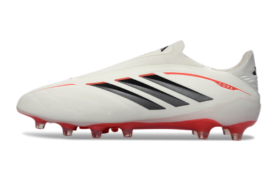 Adidas Copa Pure 4 FG Firm Ground Soccer Cleats - White/Crimson/Black