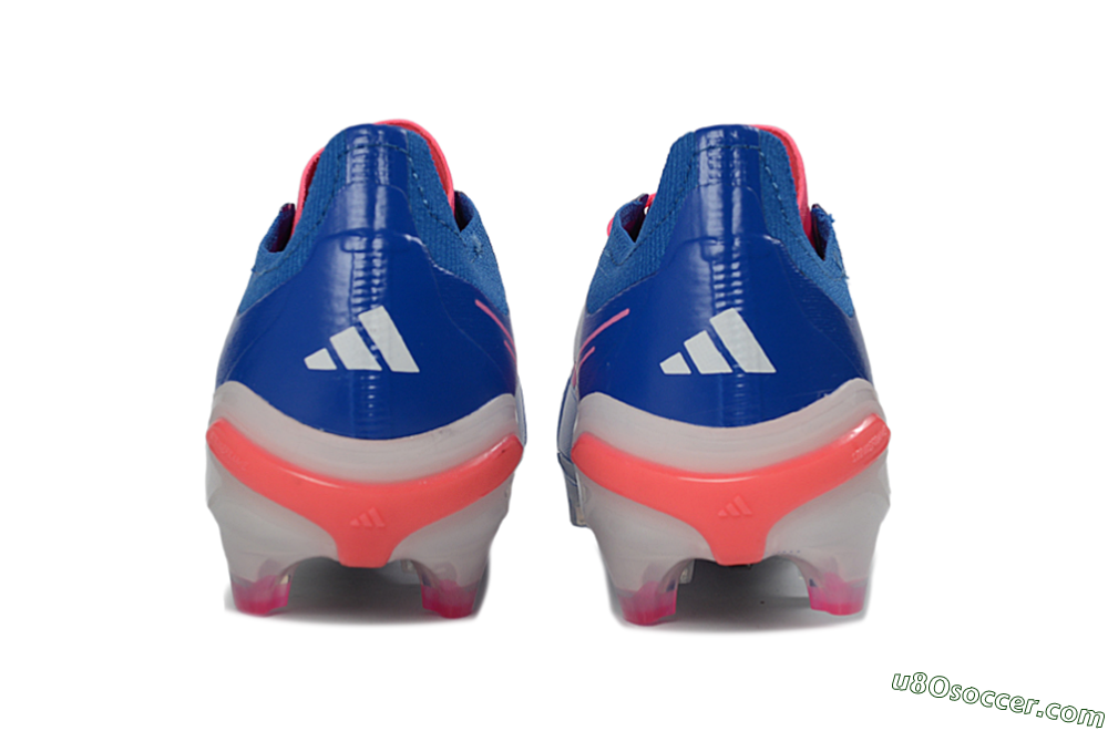Adidas Predator 26 Elite FG Firm Ground Soccer Cleats - Blue/Electric Blue/Fusion Pink 5