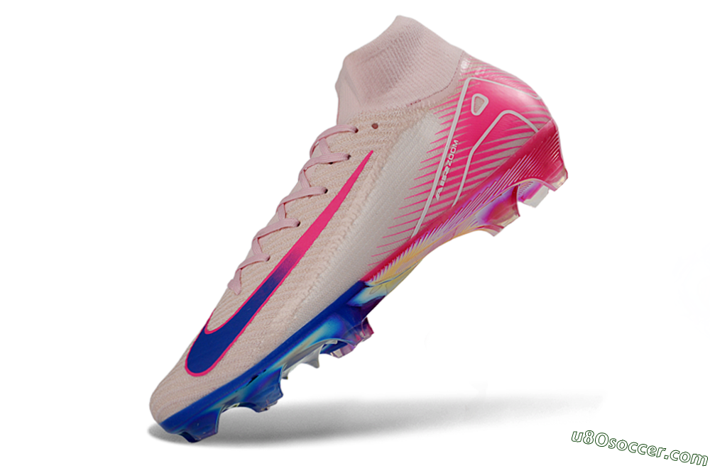 Nike Air Zoom Mercurial Superfly 10 Elite FG Firm Ground Soccer Cleats - Pink/Pastel Pink/Neon Pink 5