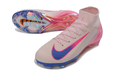 Nike Air Zoom Mercurial Superfly 10 Elite FG Firm Ground Soccer Cleats - Pink/Pastel Pink/Neon Pink