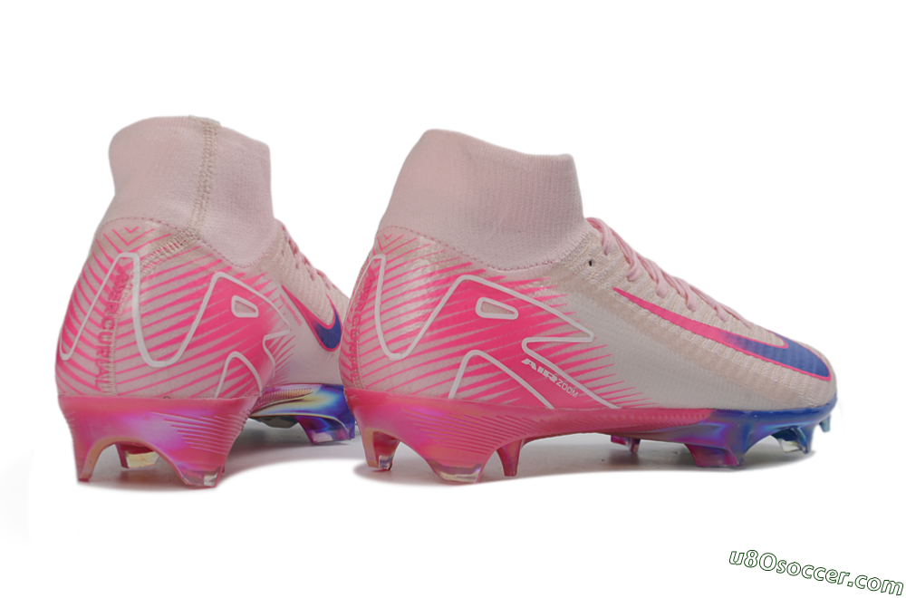 Nike Air Zoom Mercurial Superfly 10 Elite FG Firm Ground Soccer Cleats - Pink/Pastel Pink/Neon Pink 6