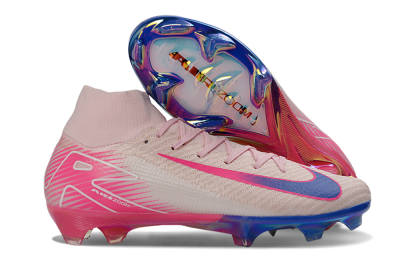 Nike Air Zoom Mercurial Superfly 10 Elite FG Firm Ground Soccer Cleats - Pink/Pastel Pink/Neon Pink