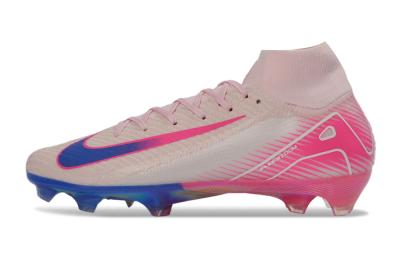 Nike Air Zoom Mercurial Superfly 10 Elite FG Firm Ground Soccer Cleats - Pink/Pastel Pink/Neon Pink