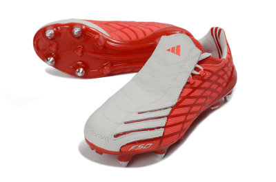 Adidas F50 Spider Elite SG Soft Ground Soccer Cleats - Red/Flame Red/Steel Gray
