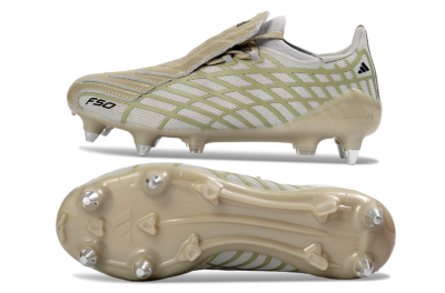 Adidas F50 Spider Elite SG Soft Ground Soccer Cleats - Beige/Soft Sand/Light Olive