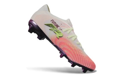 Puma Future 8 Ultimate FG Firm Ground Soccer Cleats - Pink/Coral Burst/Soft White