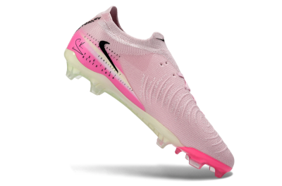 Nike Phantom GX 2 Elite FG Firm Ground Soccer Cleats - Pink/Flamingo Pink/Neon Green