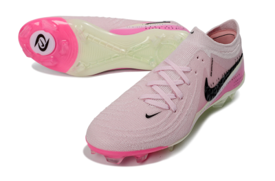 Nike Phantom GX 2 Elite FG Firm Ground Soccer Cleats - Pink/Flamingo Pink/Neon Green