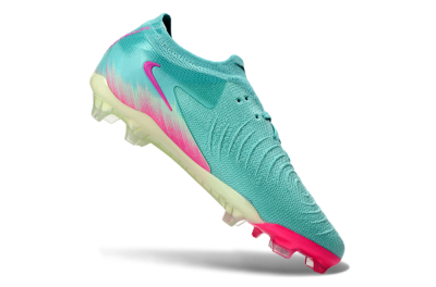 Nike Phantom GX 2 Elite FG Firm Ground Soccer Cleats - Aqua/Neon Pink/Pale Green