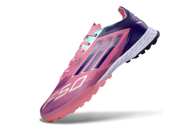 Adidas F50 Elite TF Artificial Turf Soccer Shoes - Pink/Lavender Glow/Soft Pink