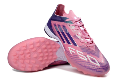 Adidas F50 Elite TF Artificial Turf Soccer Shoes - Pink/Lavender Glow/Soft Pink