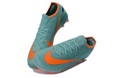 Nike Air Zoom Mercurial Vapor 16 Elite FG Firm Ground Soccer Cleats - Aqua/Coral Orange/Fresh Mint
