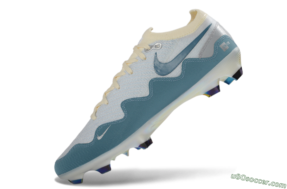 Patta x Nike Air Zoom Mercurial Vapor 16 Elite FG Firm Ground Soccer Cleats - Blue/Sky Blue/Cream White 5