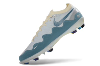 Patta x Nike Air Zoom Mercurial Vapor 16 Elite FG Firm Ground Soccer Cleats - Blue/Sky Blue/Cream White