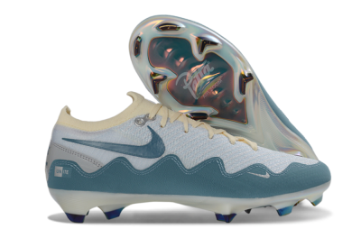 Patta x Nike Air Zoom Mercurial Vapor 16 Elite FG Firm Ground Soccer Cleats - Blue/Sky Blue/Cream White