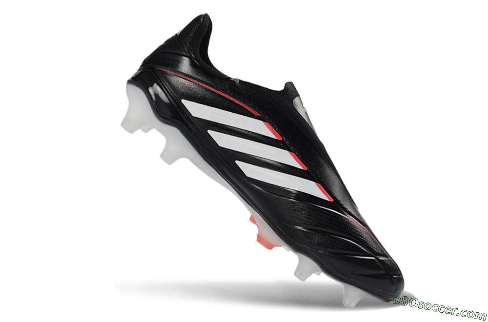 Adidas Copa Pure 4 Elite FG Firm Ground Soccer Cleats - Black/White/Red 4