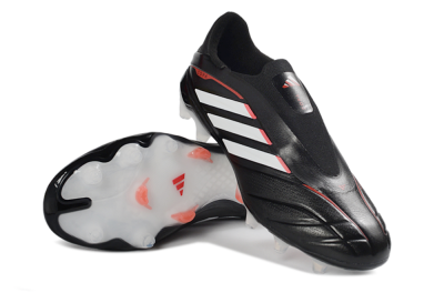 Adidas Copa Pure 4 Elite FG Firm Ground Soccer Cleats - Black/White/Red