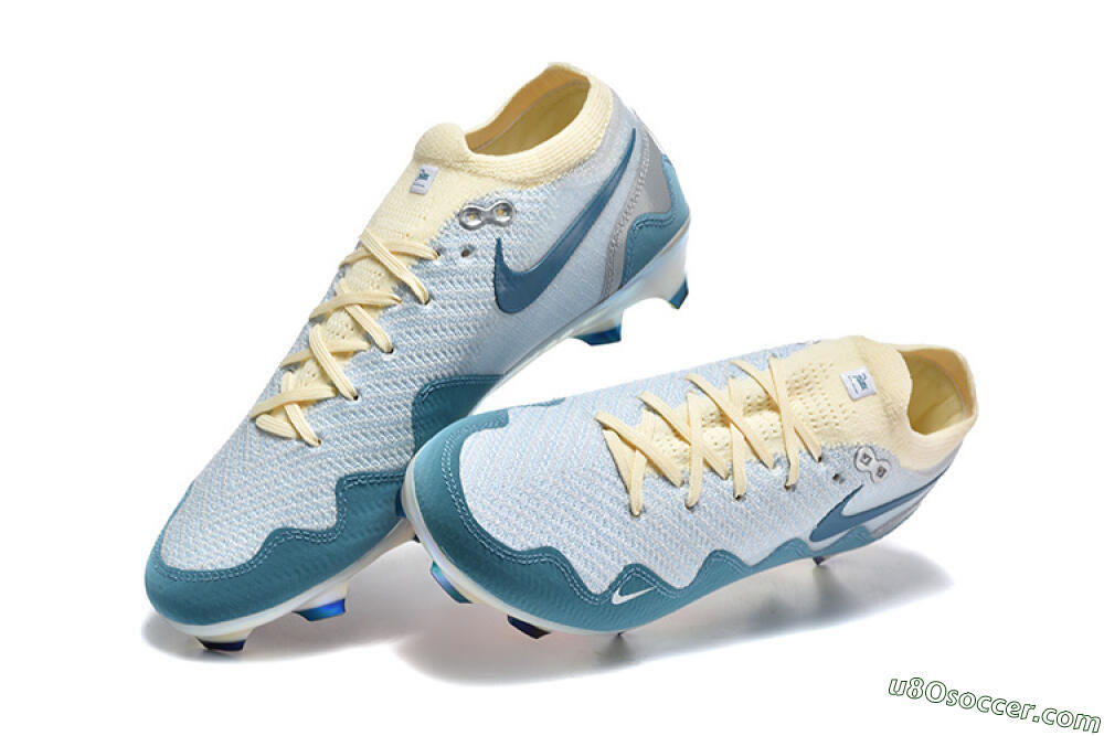 Patta x Nike Air Zoom Mercurial Vapor 16 Elite FG Firm Ground Soccer Cleats - Blue/Sky Blue/Frost White 6